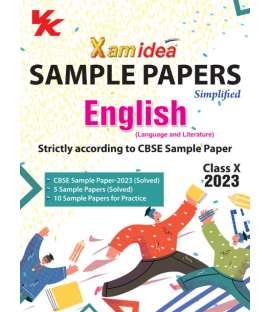 Xam idea Sample Papers English Class 10 for 2023 Exam