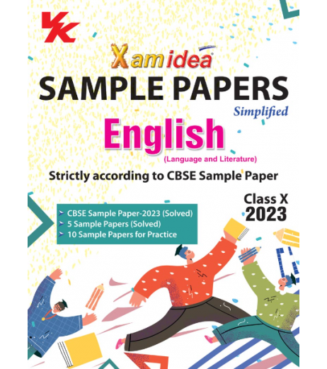 Xam idea Sample Papers English Class 10 for 2023 Exam