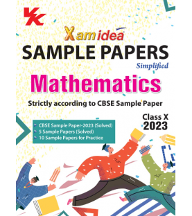 Xam idea Sample Papers Mathematics  Class 10 for 2023 Exam 