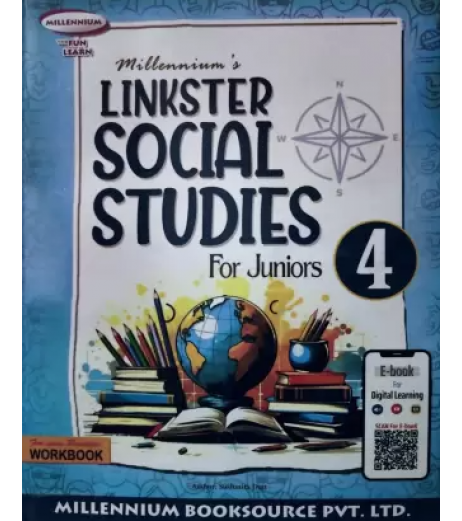 Millennium's Linkster Social Studies for Juniors for Class 4 | Latest Edition