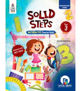 Solid Step Math Course Book Part A for Class 3 | Latest Edition
