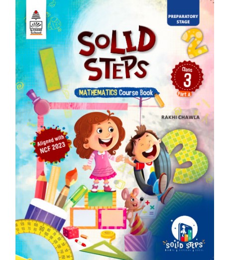 Solid Step Math Course Book-A Semester Book for Class 3 | Latest Edition