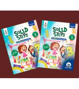 Solid Step Math Course Book Part A and B for Class 4 | Latest Edition