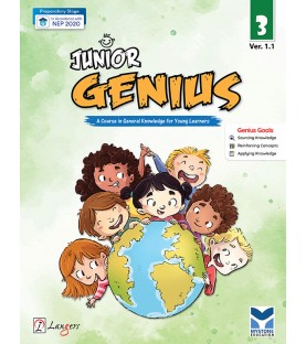 Junior Genius A Course in General Knowledge for Class 3 | Latest Edition