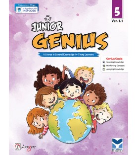 Junior Genius A Course in General Knowledge for Class 5 | Latest Edition