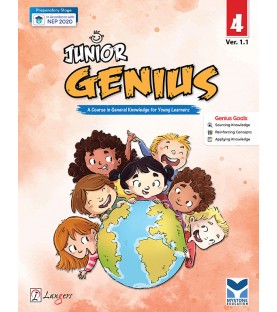 Junior Genius A Course in General Knowledge for Class 4 | Latest Edition