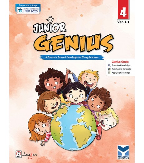 Junior Genius A Course in General Knowledge for Class 4 | Latest Edition