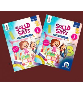 Solid Step Math Course Book Part A and B for Class 5 | Latest Edition