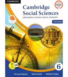 Cambridge Social Sciences CBSE Middle School Class 6 | Latest Edition