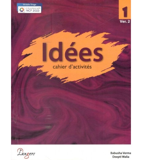 Langers Idees Methode de Francais French Textbook for Level 1 Class 6 | Latest Edition