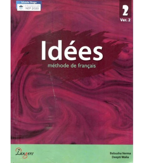Idees Methode de Francais French Textbook for Level 2 Class 7 | Latest Edition