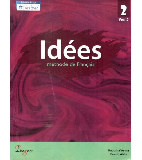Idees Methode de Francais French Textbook for Level 2 Class 7 | Latest Edition