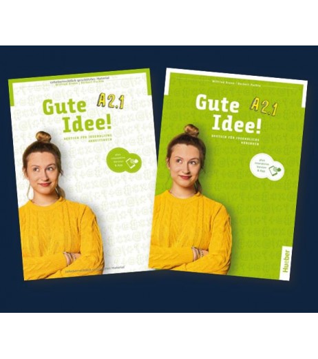 Gute Idee!: Arbeitsbuch A2.1 German  for Class 8 | Latest Edition