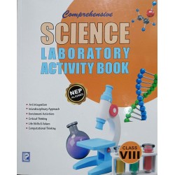 Laxmi Publication Comprehensive Science Laboratory Activity Book for Class 8  | Latest Edition