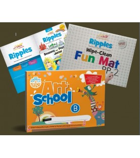 DPS Nerul Jr. Kg Book Bundle Set Of 4 Book | Latest Edition