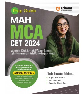 Arihant Prep Guide MAH MCA CET | latest Edition 