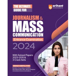 Arihant  Ultimate Guide for Journalism & Mass Communication Entrance Exam | Latest Edition