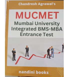 Chandresh Agrawal MUCMET-Mumbai University Integrated BMS-MBA Entrance Test books