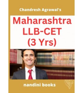 Chandresh Agrawal Maharashtra LLB CET 3 Years Entrance Book | Latest edition