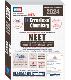 UBD Errorless Chemistry for NEET  Volume 1 and Volume 2| Latest Ediition