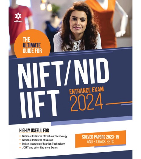 Arihant Ultimate Guide for NIFT/NID/IIFT Entrance Examination 2024