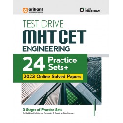 Arihant Test Drive MHT-CET 24 Practice and Solved Paper
