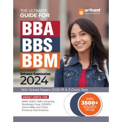 Arihant  Ultimate Guide for BBA/BBS/BBM Entrance Exam | Latest Edition