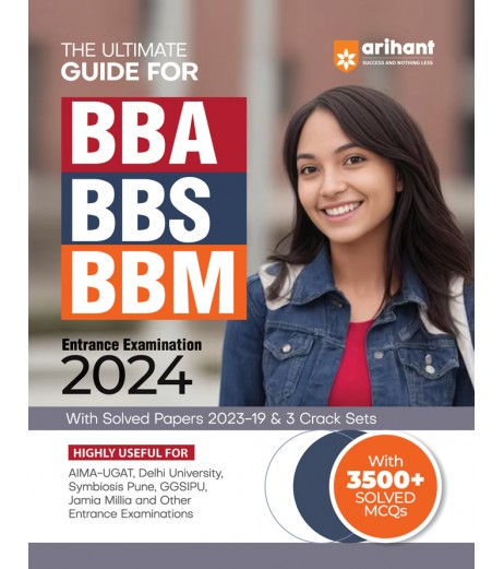 Arihant Guide for BBA BBS BBM Entrance Exam | Latest Edition