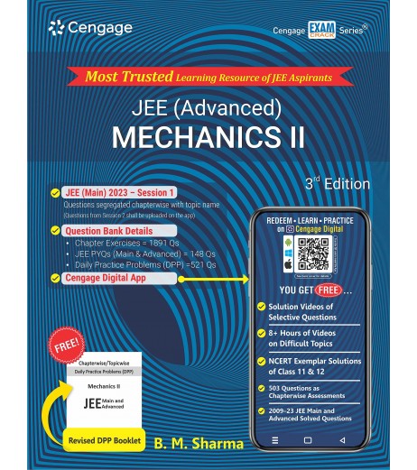 Cengage  JEE Advanced Mechanics 2 by B. M. Sharma| Latest Edition