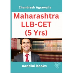 Chandresh Agrawal Maharashtra LLB CET 5Years Entrance Book | Latest edition