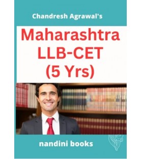 Chandresh Agrawal Maharashtra LLB CET 5Years Entrance Book | Latest edition