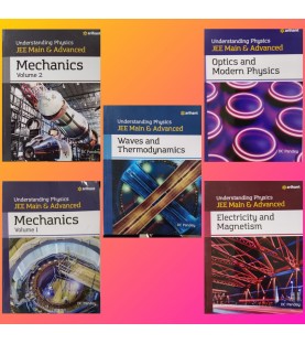 DC Pandey Understanding Physics  Set of 5 Books  (Mechanics Vol-1, Vol-2, Electricity and Magnetism, Optics and Modern Physics, Waves and Thermodynamics)