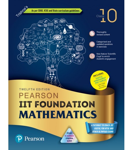 Pearson IIT Foundation Mathematics Class 10 | Latest Edition