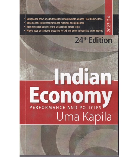 Indian Economy: Performance And Policies by Uma Kapila| Latest Edition