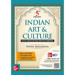 Indian Art and Culture by Nitin Singhania For Civil Services and Other State Examinations | Latest Edition