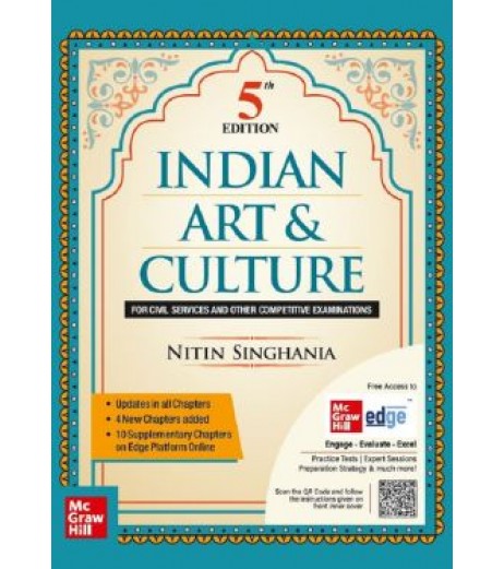 Indian Art and Culture by Nitin Singhania For Civil Services and Other State Examinations | Latest Edition