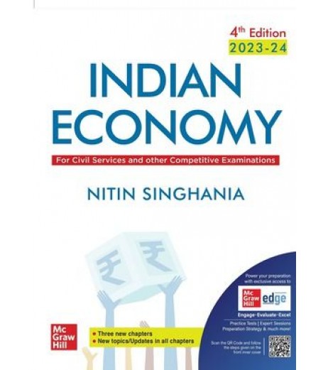 Indian Economy by Nitin Singhania 4th Edition for Civil Service| 2023-24 Edition