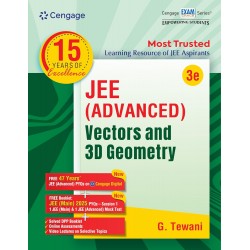 Cengage Vectors and 3D Geometry by G.Tewani for JEE (Advanced) | 3rd Edition