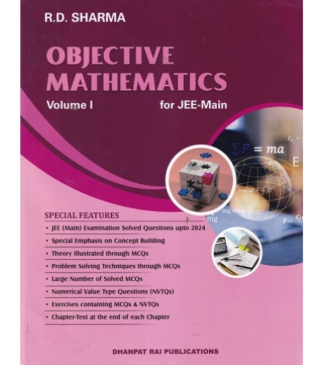 Objective Mathematics For JEE Main by R D Sharma  Set Of 2 Volume 