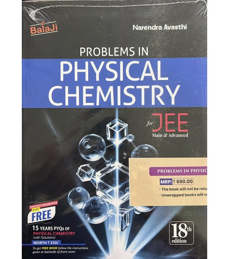 Problems in Physical Chemistry for JEE by Narendra Avasthi | 18th Edition