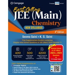 Cengage JEE Main -Physics Chemistry Mathematics - Set of 3 Books Includes FREE Supplement Booklet + Digital Resource on Cengage Digital App.