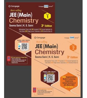 Cengage JEE Main Chemistry By S.Saini Part 1 & 2 | Latest Edition