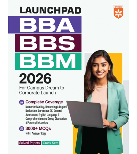 Arihant  Ultimate Guide for BBA/BBS/BBM Entrance Exam | Latest Edition
