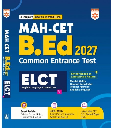Arihant Maharashtra MAH-CET B.Ed. Common Entrance TEST 2027 Arihant Maharashtra MAH-CET B.Ed. Common Entrance TEST 2027