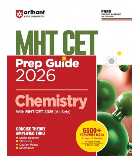 Arihant MHT-CET Engineering Entrances Prep Guide Chemistry