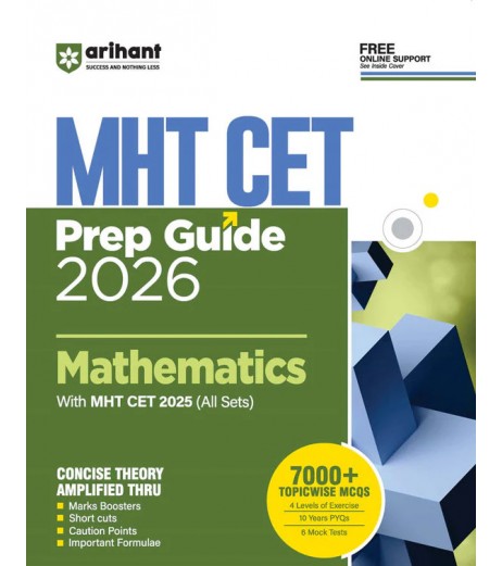 Arihant MHT-CET Engineering Entrances Prep Guide Mathematics 2026