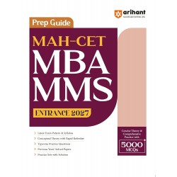 Arihant Prep Guide MAH-CET MBA/MMS Entrance CET 2027 | Latest Edition