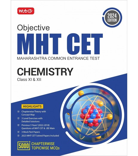 MTG Objective MHT- CET Chemistry | Latest Edition MHT-CET - SchoolChamp.net