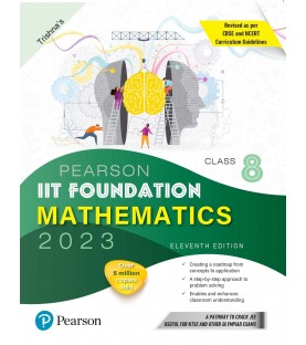 Pearson IIT Foundation Mathematics Class 8 | Latest Edition
