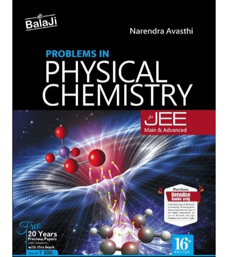 Problems in Physical Chemistry for JEE by Narendra Avasthi | 16th Edition